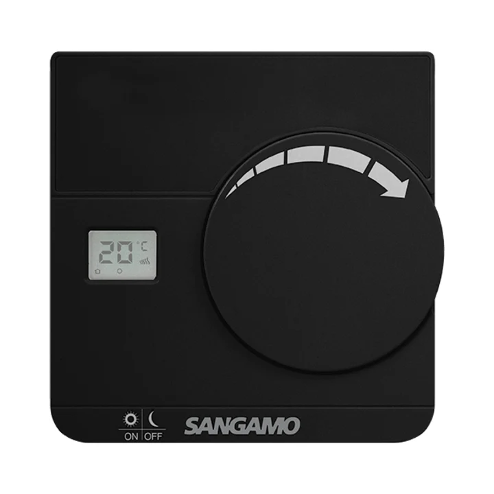 Sangamo CHPRSTATDB Choice Plus Room Thermostat Digital Black 1 Sangamo CHPRSTATDB Choice Plus Room Thermostat Digital Black