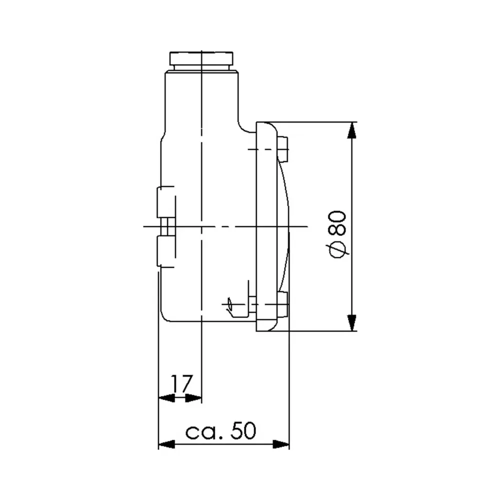 Wiska 1149-1xZ14 IP56 HNA Brass Junction Box - 12-14.5mm 3 Wiska 1149-1xZ14 IP56 HNA Brass Junction Box - 12-14.5mm 3