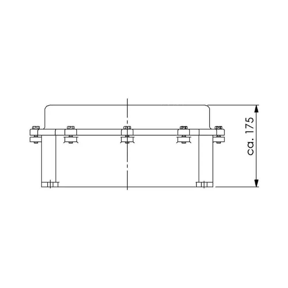 Wiska 697 IP56 Brass Junction Box - 413x313x175 mm 3 Wiska 697 IP56 Brass Junction Box - 413x313x175 mm 3