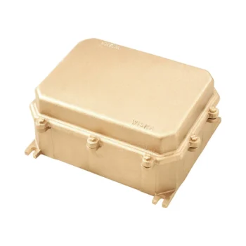 Wiska 697 IP56 Brass Junction Box - 413x313x175 mm