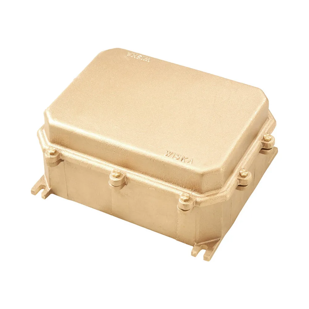 Wiska 697 IP56 Brass Junction Box - 413x313x175 mm 1 Wiska 697 IP56 Brass Junction Box - 413x313x175 mm