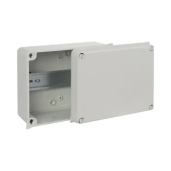 Wiska 817GLH - WIB 3/DR IP65 Junction Box with DIN Rail - 165 x 145 x 84mm