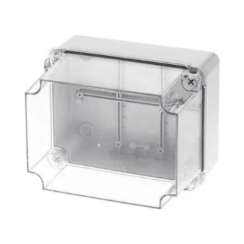 Wiska EC440C7 - CLDLWIB12 Clear Lid Deep WIB Box - 240 x 190 x 160mm
