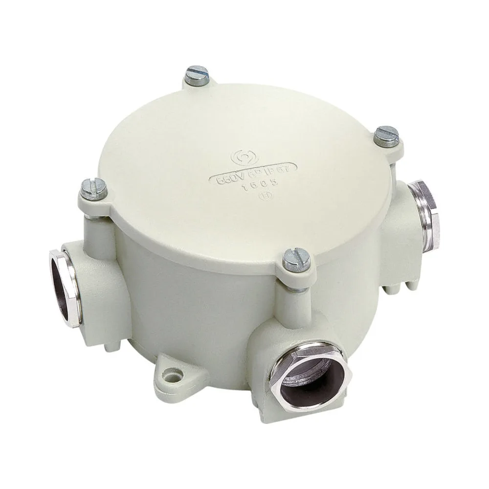 Wiska Selcast IP67 Aluminium Junction Box 7219442 - SE - 6mm² 1 Wiska Selcast IP67 Aluminium Junction Box 7219442 - SE - 6mm²