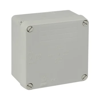 Wiska WIB 1 IP65 Grey Junction box [Single] 110 x 110 x 60mm