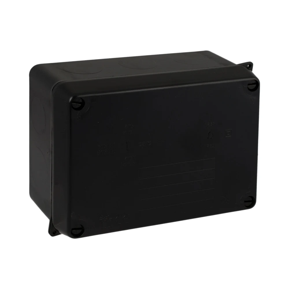Wiska WIB 2 Black IP65 Enclosure 160 x 120 x 71mm 1 Wiska WIB 2 Black IP65 Enclosure 160 x 120 x 71mm