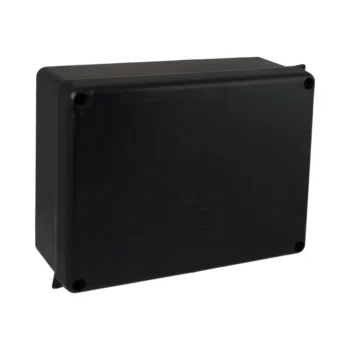 Wiska WIB 4 Black IP65 Junction Box 230 x 180 x 88mm