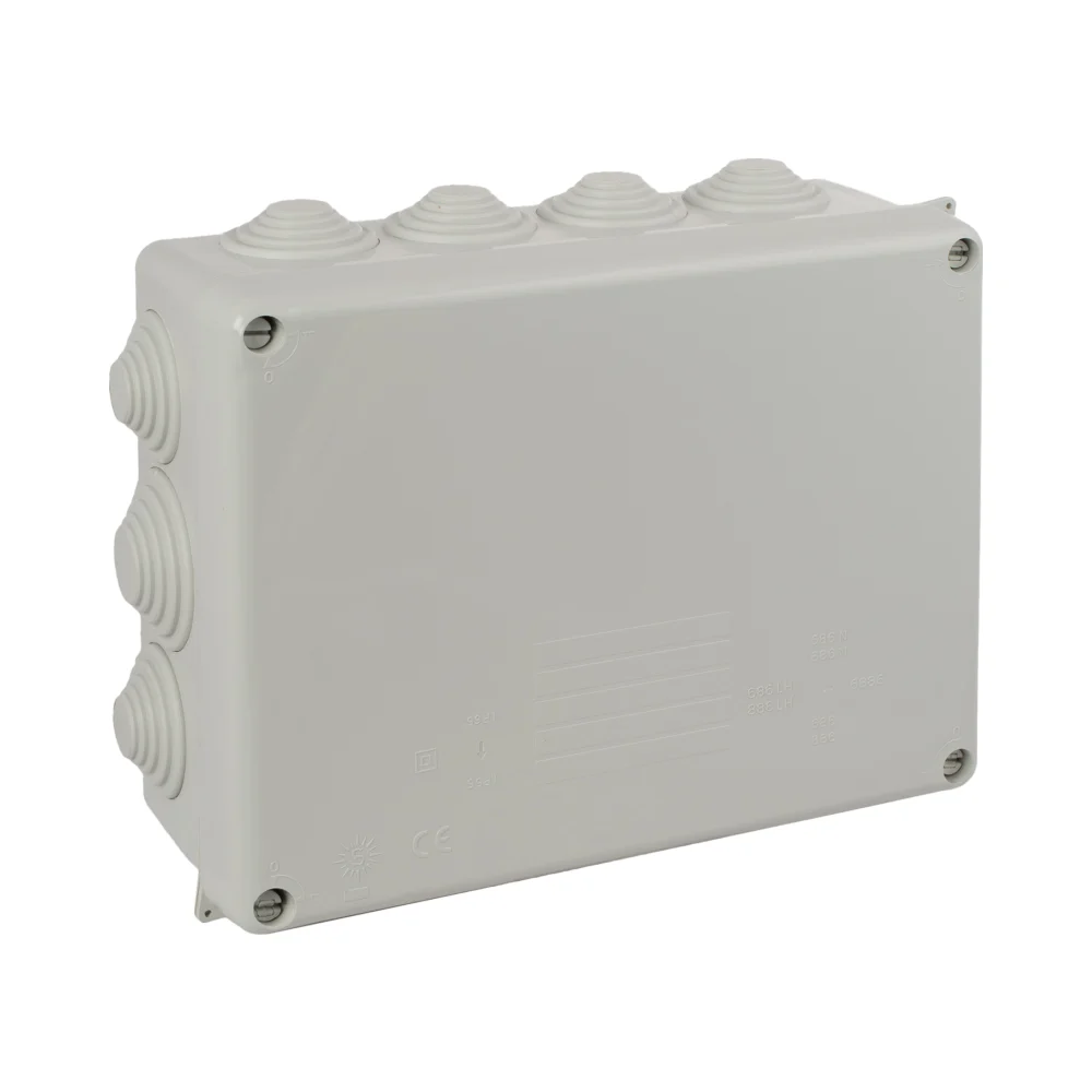 Wiska WIB 4/E (686LH) IP54 Enclosure With M32/M40 230 x 180 x 88mm 1 Wiska WIB 4/E (686LH) IP54 Enclosure With M32/M40 230 x 180 x 88mm