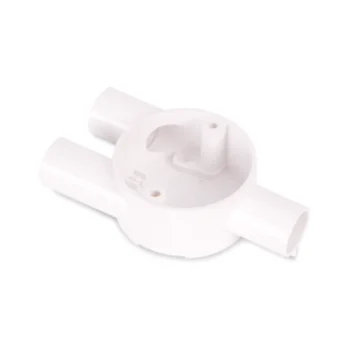 Dietzel Univolt CB20/3-YWH Univolt CB 20/3-Y WH | 20mm 3-Way Y Conduit Box | PVC-U | White