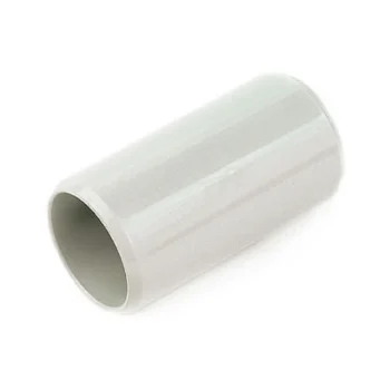 univolt sm25wh 25mm white slip coupler