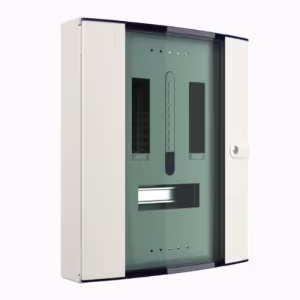 Hager 125A Invicta 3 Type B TPN Distribution Boards - Glazed Door
