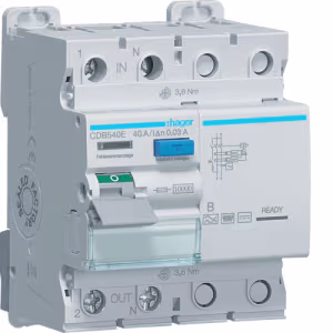 Hager RCD - Residual Current Device