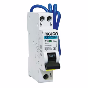 Niglon RCBO - Residual Current Breakers with Over-Current