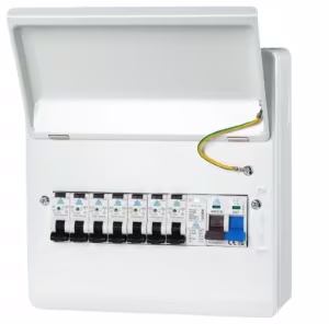 Populated RCBO Consumer Units