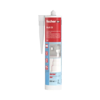 Fischer 040385 Fischer Multi-Silicone Standard DMS 280 ml - Transparent