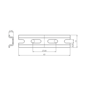 Wiska DIN Rail Kit - COMBI 108 / 308 2