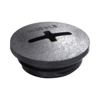 Wiska Stop End EVSG20 M20 Black