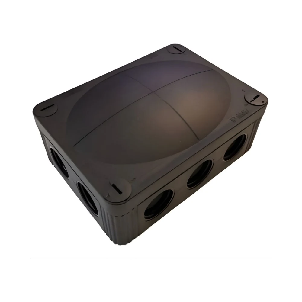 Wiska COMBI® 310 Black Junction Box - Empty 1 Wiska COMBI 310 Black Junction Box