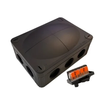 Wiska COMBI 310 Black with WAGO