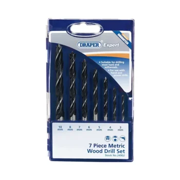 Draper 24902 Draper Metric Wood Drill Set