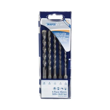 Draper 24904 Draper 5 Piece Metric SDS+ Masonry Drill Set