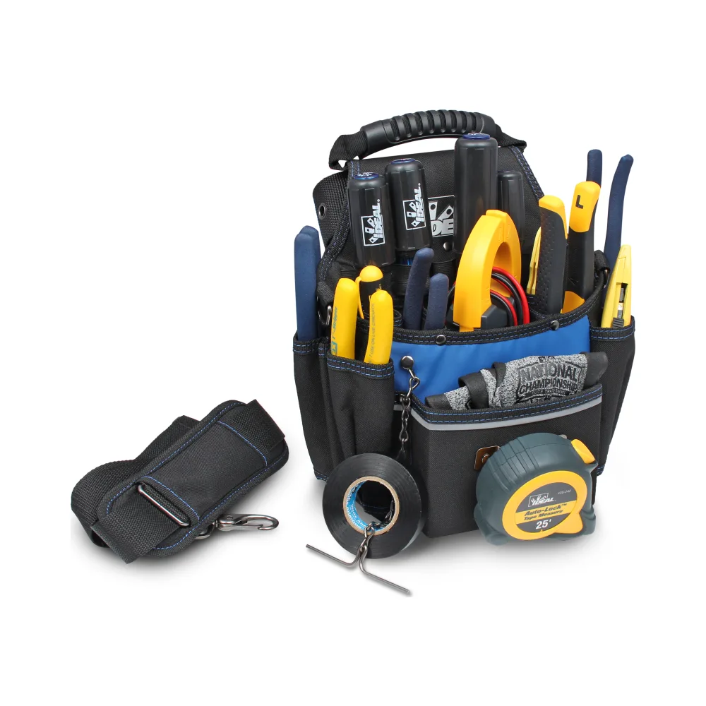 IDEAL Pro Series Premium Tool Pouch 2 IDEAL 37-020 IDEAL Pro Series Premium Tool Pouch 2