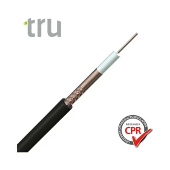 FS Cables 392100LCAI250-E00 FS Cables TruVision WF100 LSF Black CAI Approved - 250m Reel