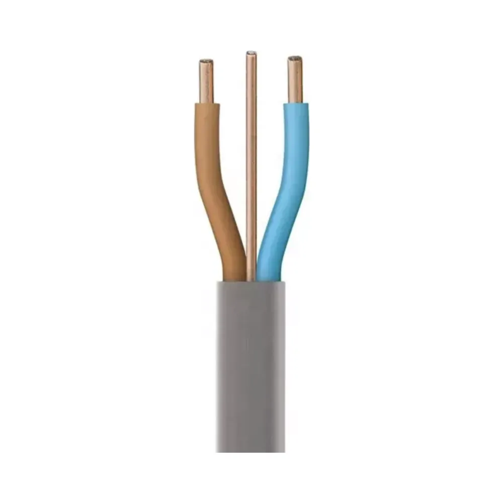 6242Y Grey 1.5mm Twin & Earth Cable (6242YH1.5/1) – Cut per 1 Meter 1 6242Y Grey 1.5mm Twin & Earth Cable (6242YH1.5/1), BS 6004:2012-compliant, BASEC-approved, solid copper conductors, harmonised wiring colours, available per meter.