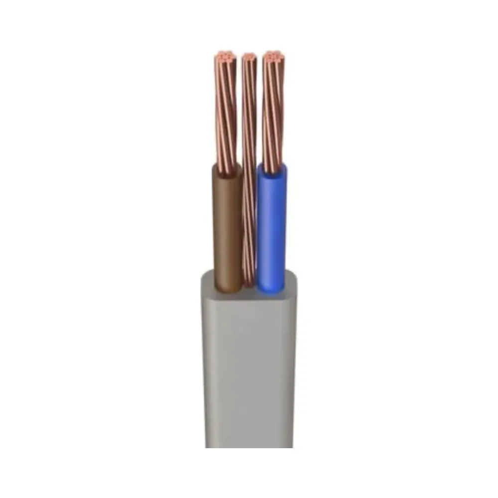 6242Y Grey 10mm Twin & Earth Cable (6242YH10.0/1) – Cut per 1 Meter 1 6242Y Grey 10mm Twin & Earth Cable (6242YH10.0/1), BS 6004:2012-compliant, BASEC-approved, stranded live and neutral conductors, solid 4mm CPC, harmonised wiring colours, available per meter.