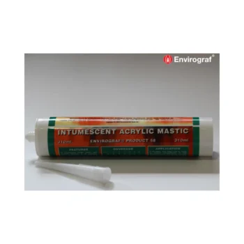 Envirograf AM_Grey Envirograf Intumescent Acrylic and Acoustic Mastic - Grey 310 ml