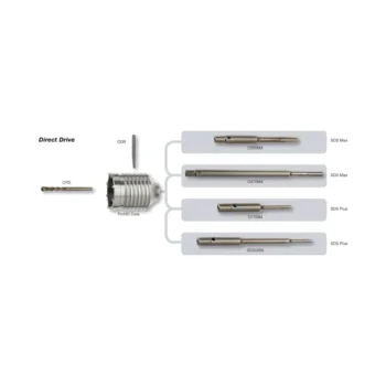 Armeg 11.0mm x 130mm A-Taper pilot drill bit for masonry and concrete, compatible with taper adaptors for secure, professional drilling.