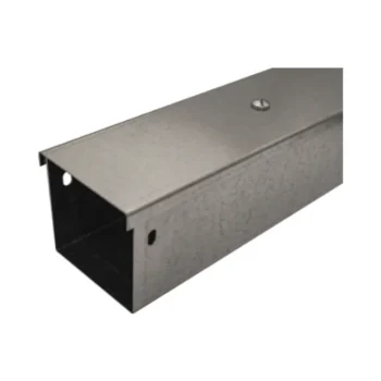 Unistrut TR42 Pre-Galvanised Metal Trunking 100x50mm - 3 metres
