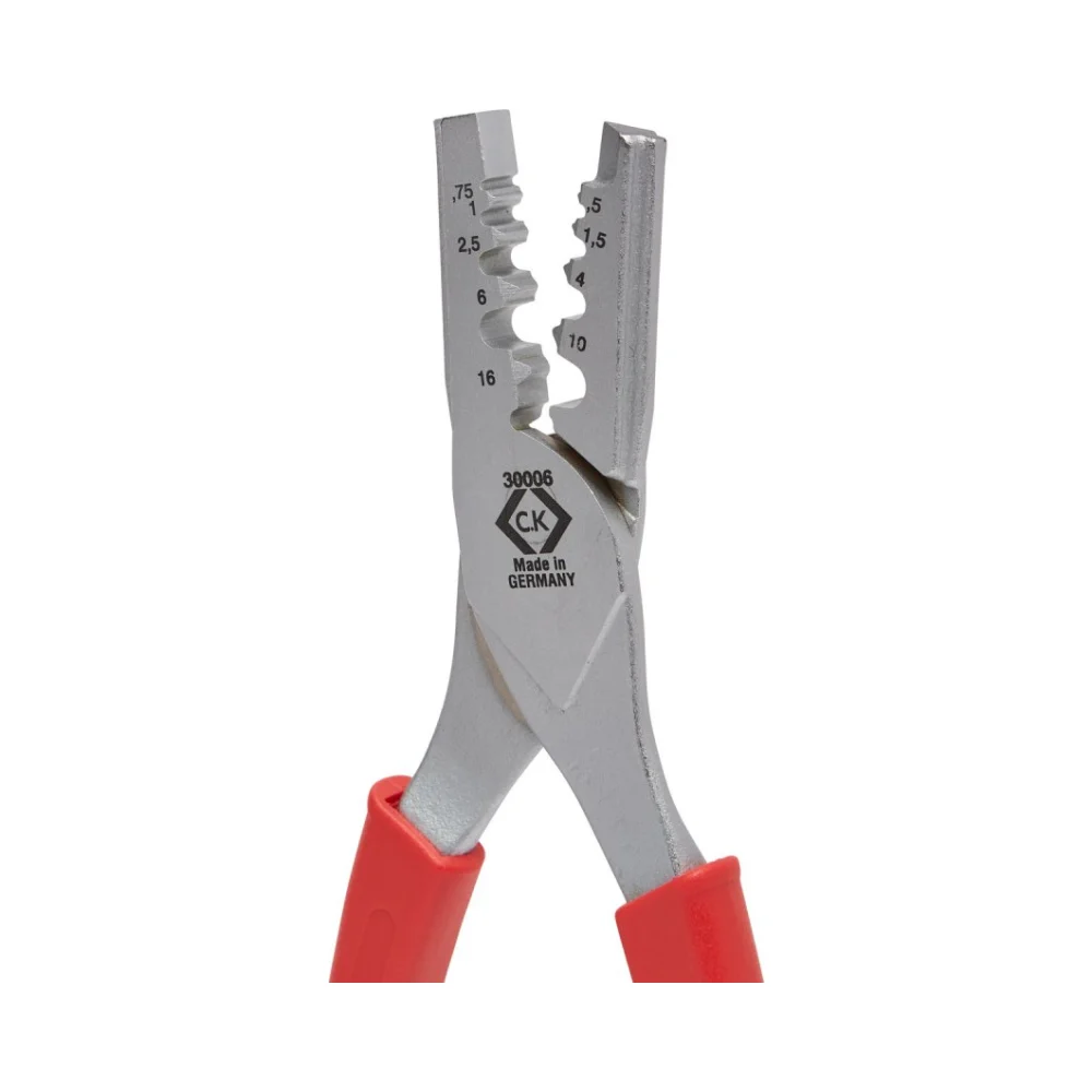 C.K Tools 430006 Crimping Pliers Ferrules - 0.5 - 16mm 3 C.K 430006 C.K Crimping Pliers Ferrules - .5-16mm 3