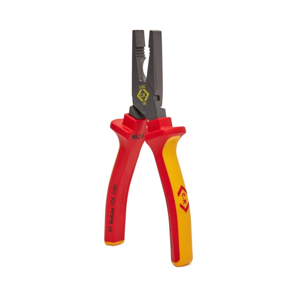 C.K Tools 431002 Redline VDE Combination Pliers 185mm 7" 2 C.K Tools 431002 Redline VDE Combination Pliers 185mm 7" 2