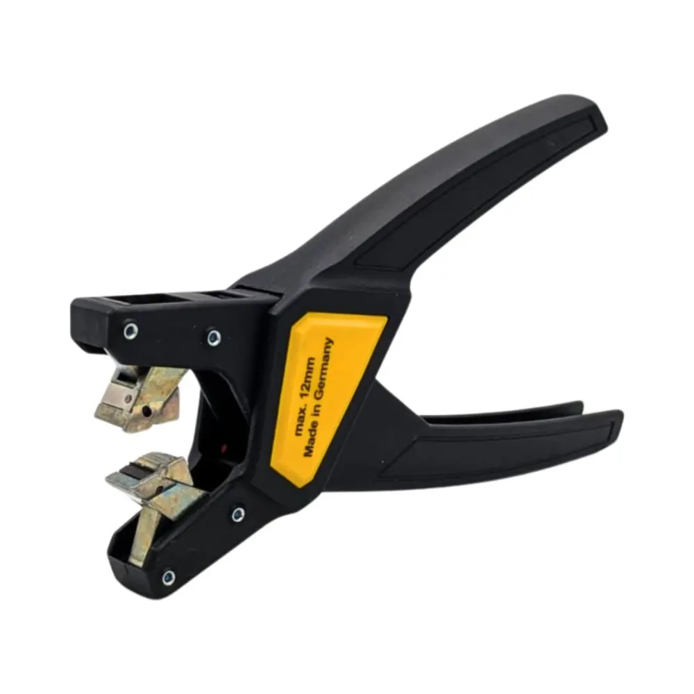 C.K Tools T1260 Automatic Cable and Wire Stripper 2 C.K Tools T1260 Automatic Cable & Wire Stripper – Fast, accurate tool with auto-adjustment and dual insulation removal for flat cables up to 12mm wide.