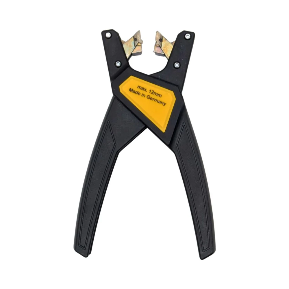 C.K Tools T1260 Automatic Cable and Wire Stripper 4 C.K Tools T1260 Automatic Cable & Wire Stripper – Fast, accurate tool with auto-adjustment and dual insulation removal for flat cables up to 12mm wide.