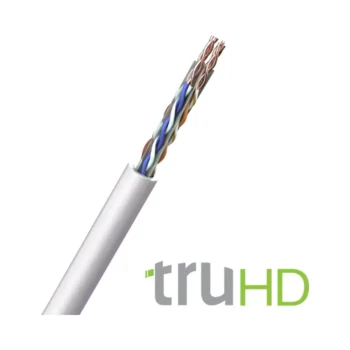 FS Cables C6T04-E00 FS Cables 4 x 2 x 23AWG HDBaseT Cat 6 U/UTP White - 305m Box