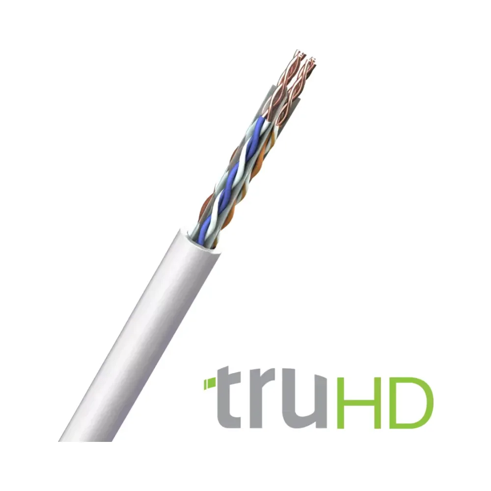 FS Cables 4 x 2 x 23AWG HDBaseT Cat 6 U/UTP White - 305m Box 1 FS Cables C6T04-E00 FS Cables 4 x 2 x 23AWG HDBaseT Cat 6 U/UTP White - 305m Box