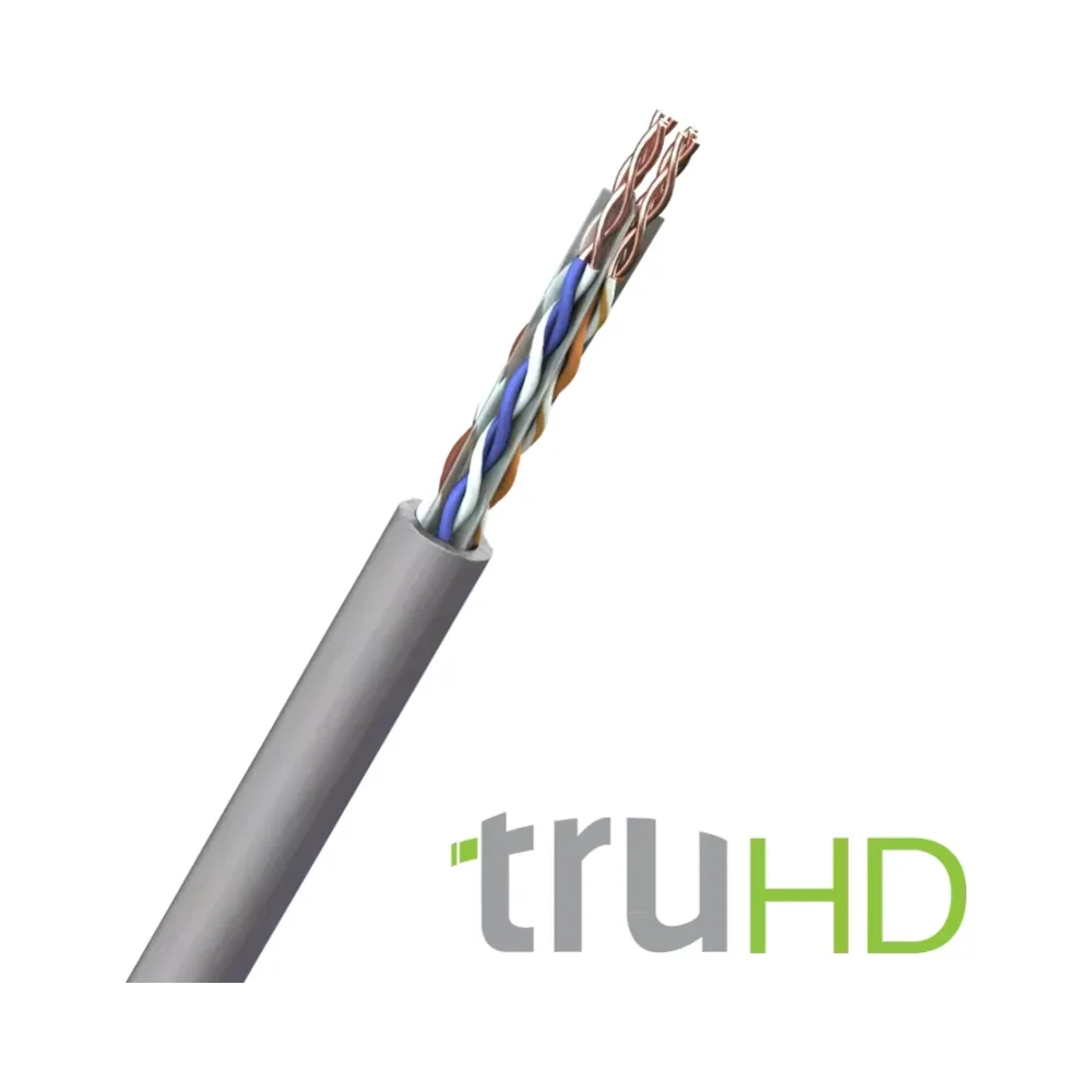 FS Cables 4 x 2 x 23AWG HDBaseT Cat 6 U/UTP Grey - 305m Box 1 FS Cables C6T05-E00 FS Cables 4 x 2 x 23AWG HDBaseT Cat 6 U/UTP Grey - 305m Box