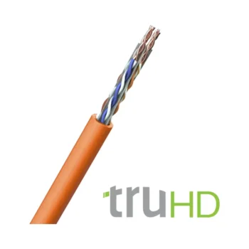 FS Cables C6TH08-E00 FS Cables 4 x 2 x 23AWG HDBaseT Cat 6 U/UTP LSHF Orange - 305m Box 1