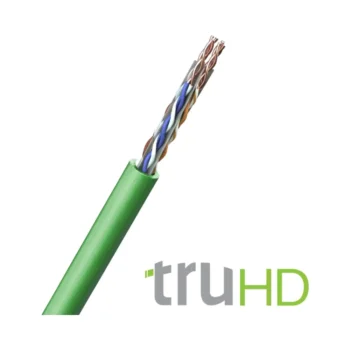 FS Cables C6TH10-E00 FS Cables 4 x 2 x 23AWG HDBaseT Cat 6 U/UTP LSHF Green - 305m Box