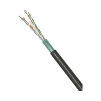 DTECH CA-49405 DTech CAT6 XG F/UTP 500MHz Internal/External LSZH Cable 305m - Black 2
