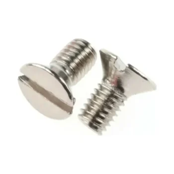 Knightsbridge CSREWM3 - M3 x 6mm Grid Faceplate Screw - Nickel Plated