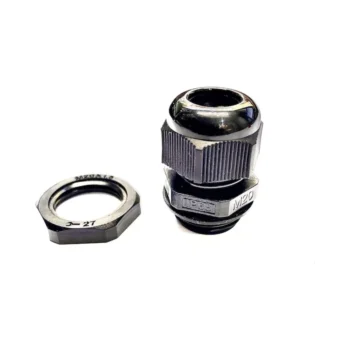 CTC DTGM20LB 20mm IP68 Long Black Stuffing Dome Top Gland - Pack of 10