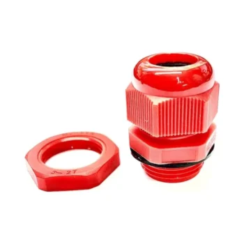 CTC DTGM25R 25mm IP68 Red Stuffing Dome Top Gland - Pack of 10