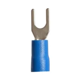 2.5mm² Blue Fork Terminal – Pack of 100 1 Cobra CK/B/F5/Cobra Blue Fork - 5mm Stud - 1.5-2.5mm - Pack of 100