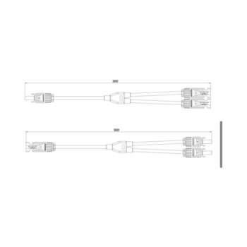 Cobra DC/Y2 Y2 Solar Branch Connector Set 2