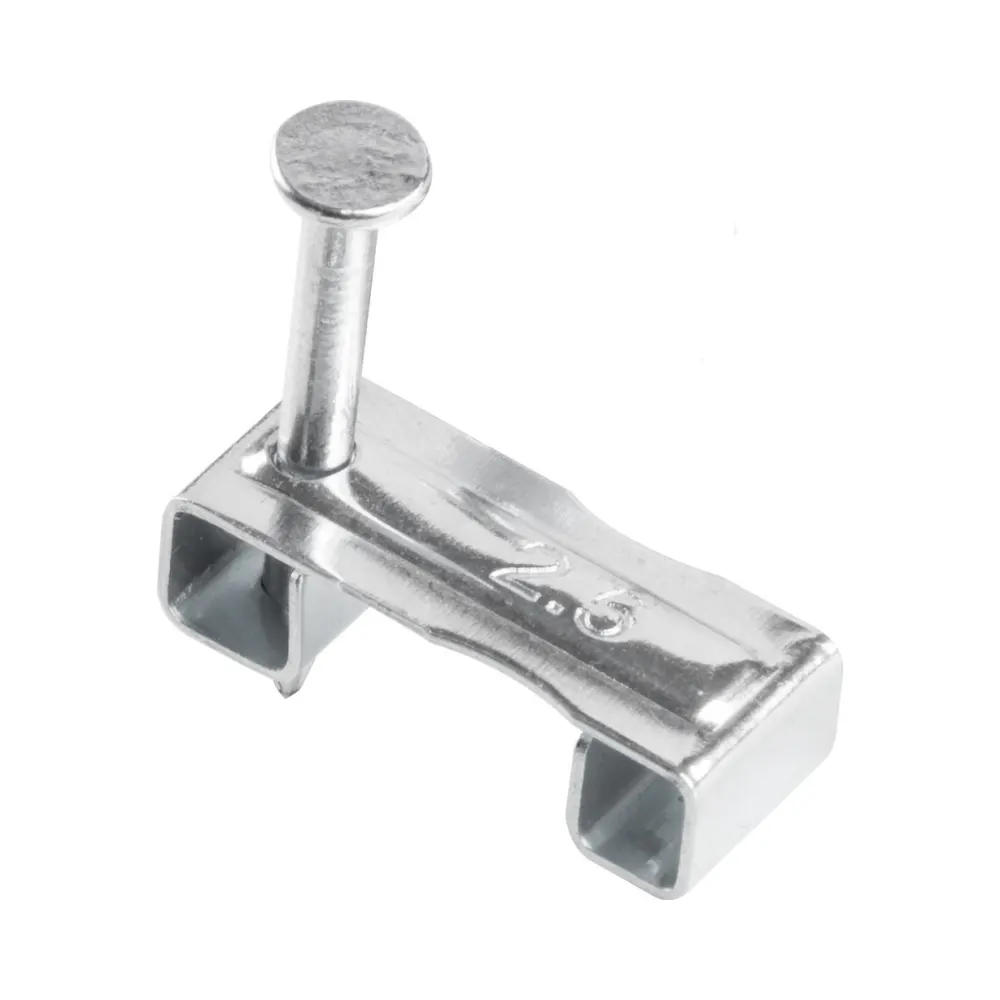 D-Line SD-TE2.5/100 Safe-D T&E Metal Clips 2.5mm - 100 Pieces 1 D-Line SD-TE2.5/100 D-Line Safe-D T&E Grip Clips 2.5mm - 100 Pieces 1