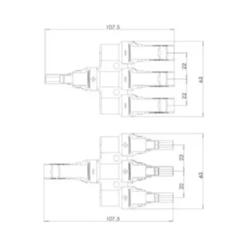 Deligo T3-Branch Solar Connector 2