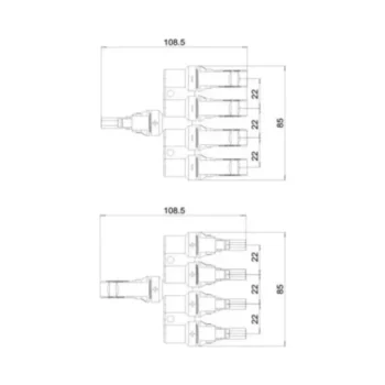 Deligo T4-Branch Solar Connector 2
